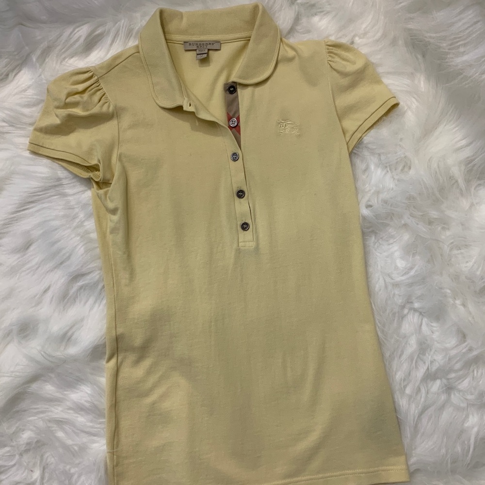 Burberry women's polo shirt